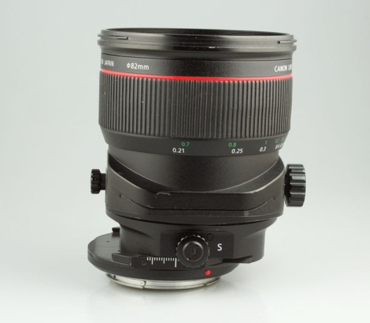 Canon TS-E 24mm f/3,5L II - działanie shifta