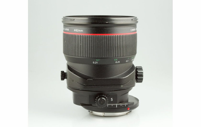 Canon TS-E 24mm f/3,5L II - działanie shifta