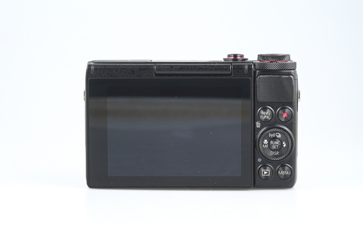 Canon PowerShot G7 X - tylna ścianka aparatu