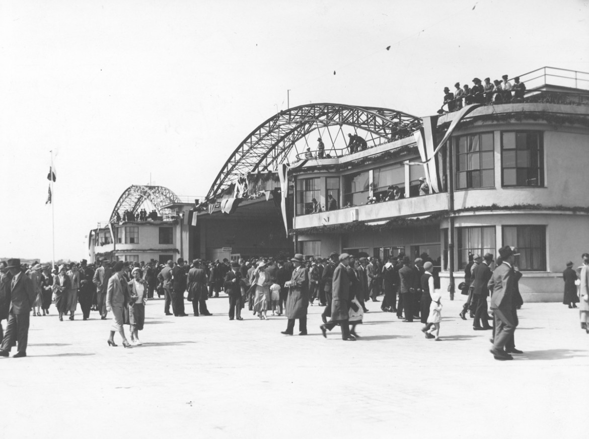 Otwarcie lotniska na Okęciu w Warszawie, 1934 rok