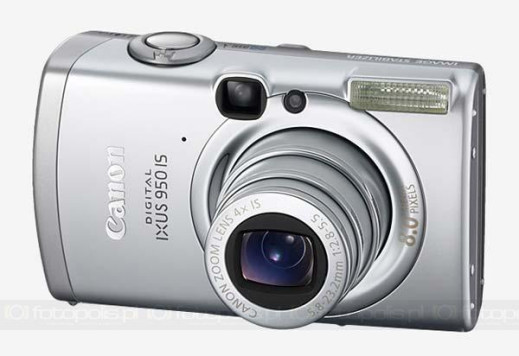 Canon Digital IXUS 950 IS - IXUS rozpoznający twarz