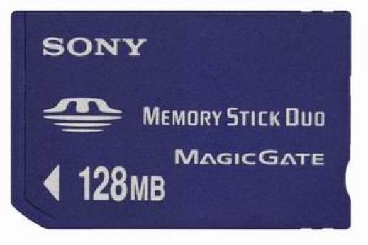 Sony Memory Stick PRO Duo i inne akcesoria