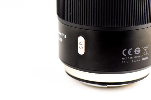 Tamron SP 35 mm f/1.8 Di VC USD 