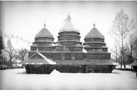 Cerkiew Zesłania Ducha Świętego w Różance Wyżnej, 1937. Fot. Henryk Poddębski/NAC