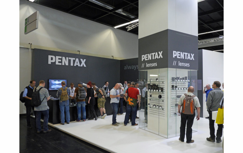 marka Pentax zredukowana do tak małej przestrzeni