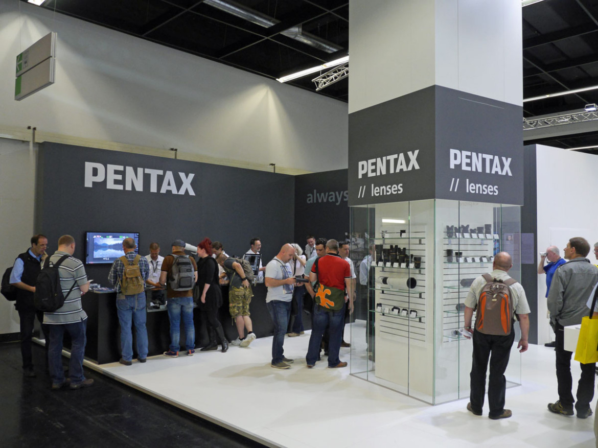 marka Pentax zredukowana do tak małej przestrzeni