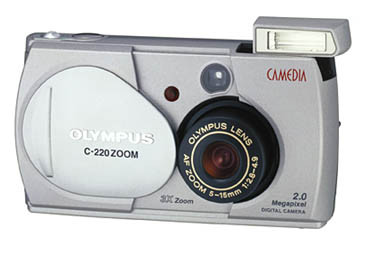 2 x Olympus - Camedia C-120 i C-220 ZOOM