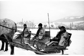 Wyścigi „kumoterek” na Równi Krupowej, 1931 rok