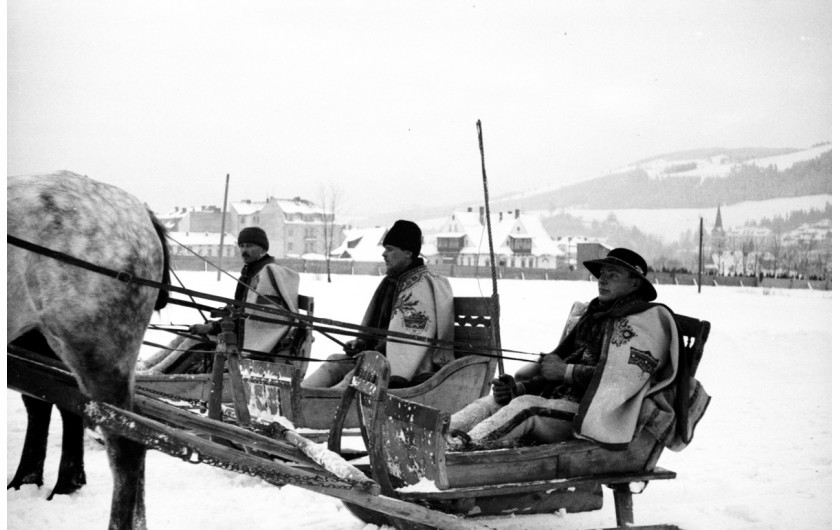 Wyścigi „kumoterek” na Równi Krupowej, 1931 rok