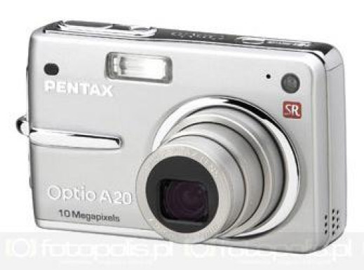 Pentax Optio A20 - redukcja drgań po raz drugi