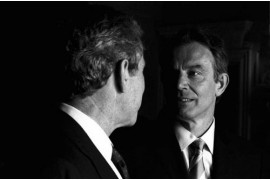Nick Danziger, Wielka Brytania, NB Pictures/ dla Saturday Times Magazine "Tony Blair i George W. Bush" - I nagroda Portret