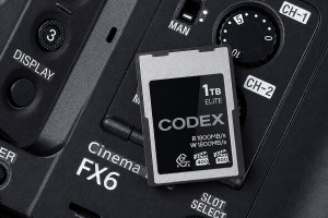 Wywodząca się z filmowej branży firma Codex wchodzi na rynek kart CFexpress