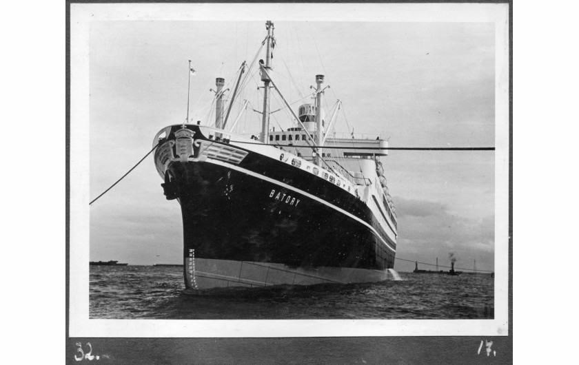 M/s „Batory”, fotografia z lat 1936–1939