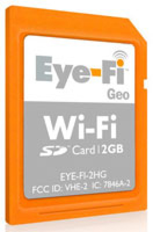 Eye-Fi Geo - geotagowanie w trakcie przesyłania