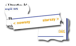 Nowości w strukturze serwisu