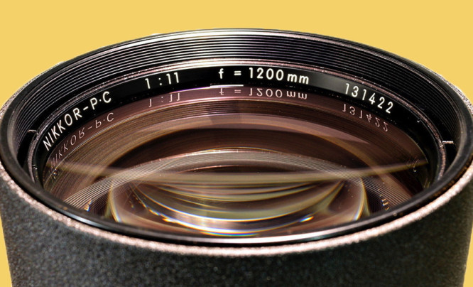  Unikatowy Nikkor 1200 mm f/11 dostępny na eBay