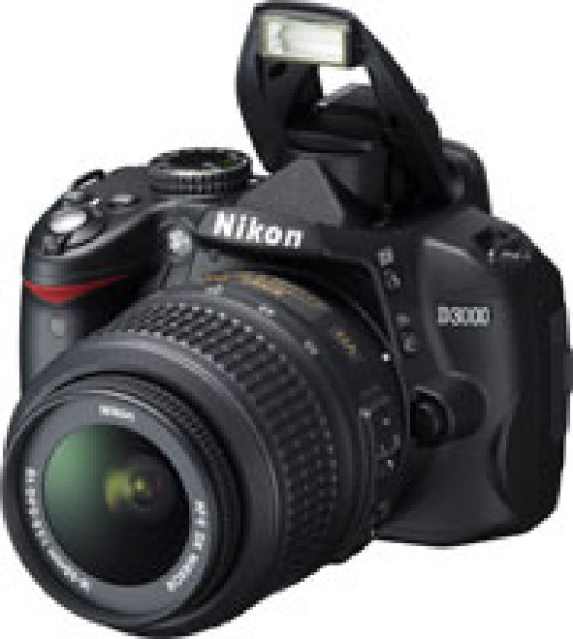 Nikon D3000 - z "trybem podręcznika" dla początkujących