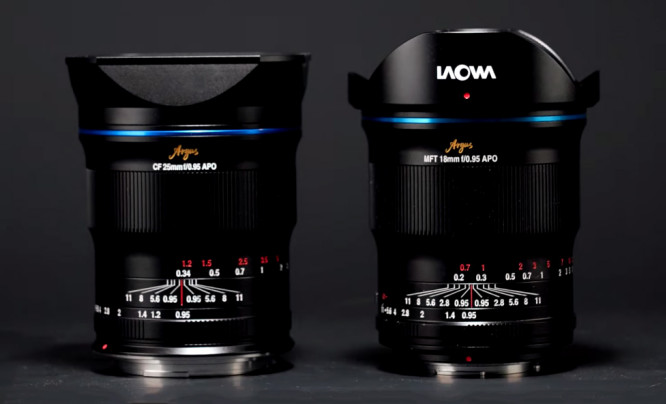  Laowa Argus 25 mm f/0.95 CF APO i 18 mm f/0.95 MTF APO - superjasne 35-tki do APS-C i Mikro Cztery Trzecie