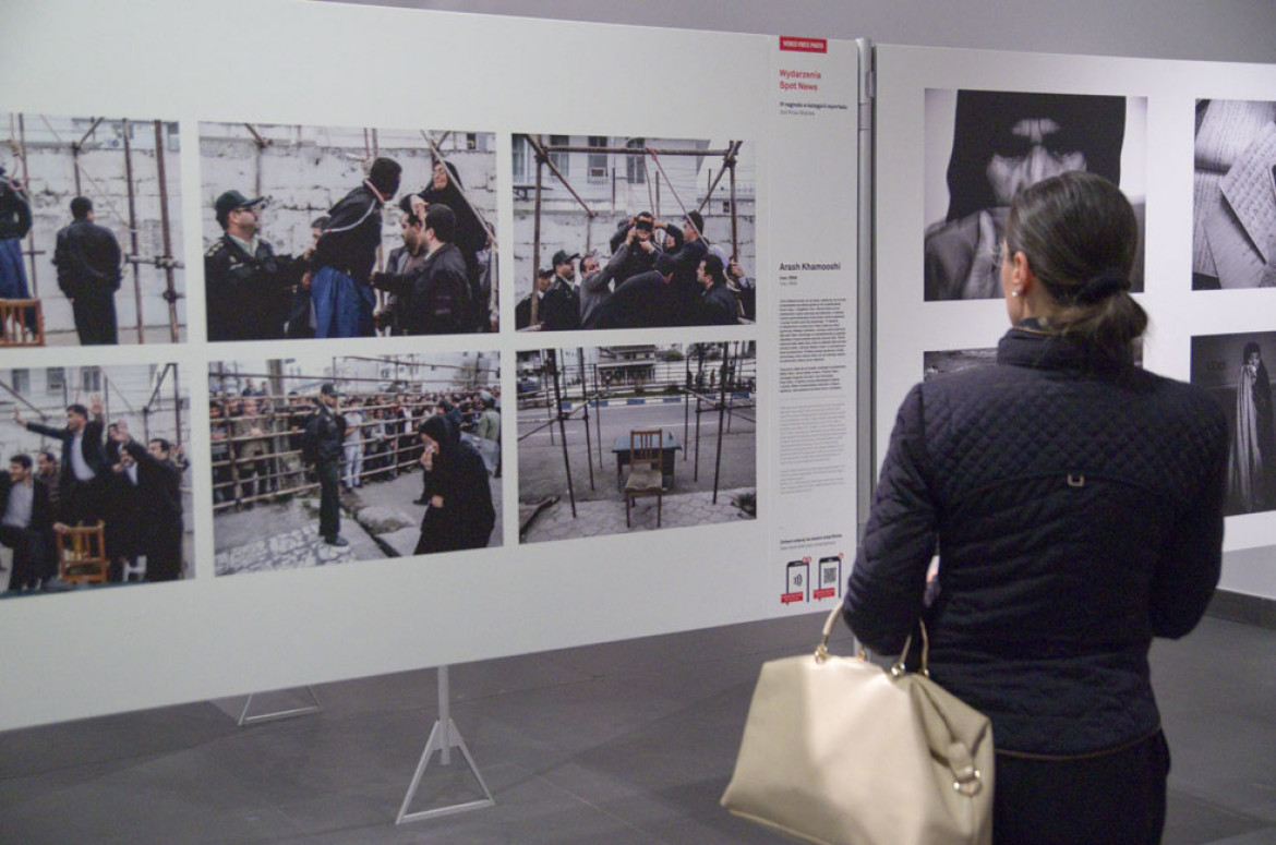 otwarcie wystawy World Press Photo 2015, fot. Jan Sadoch