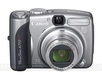 Canon PowerShot A710 IS - stabilizacja po raz pierwszy