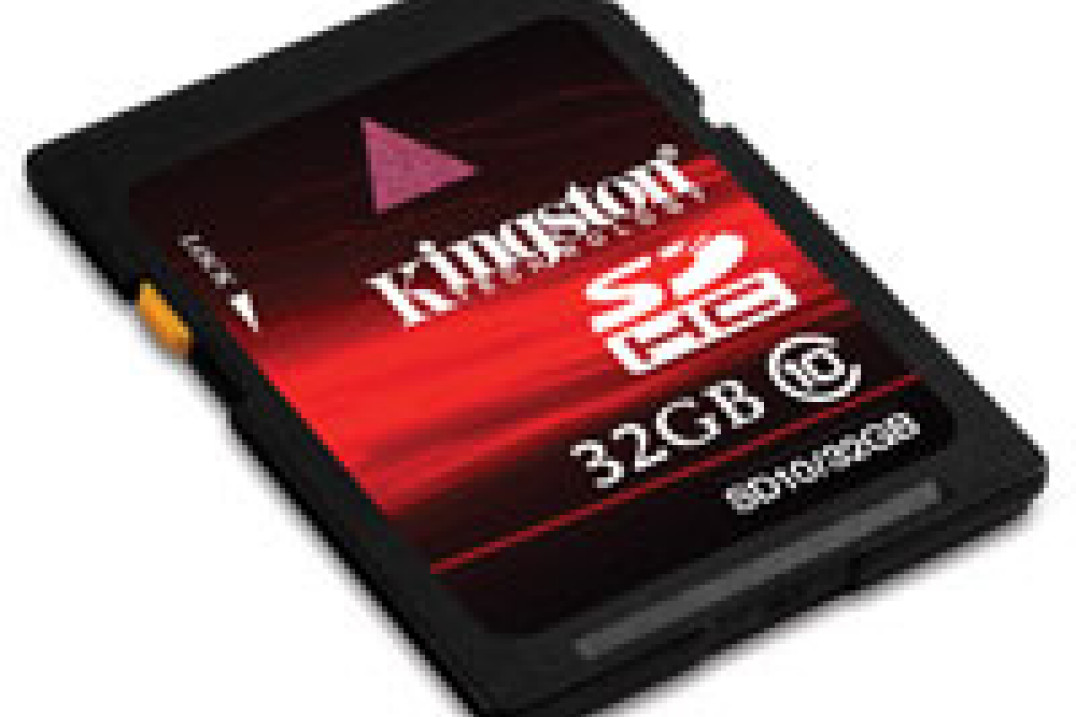 Kingston SDHC 16 i 32 GB - 10 klasa prędkości transferu danych