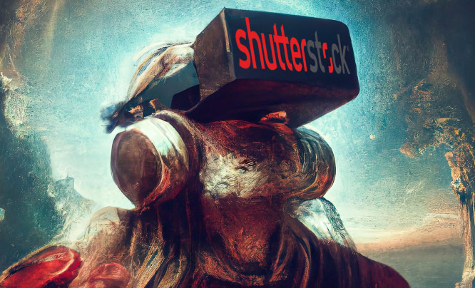  Shutterstock integruje generator grafiki DALL-E 2. Oni na nim zarobią, ale tobie nie pozwolą