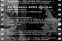 Licytacja fotografii w Domu Aukcyjnym Polswiss Art