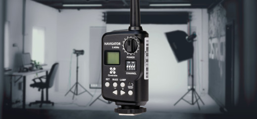 Quadralite Navigator X Basic 2.4 GHz - niedrogi wyzwalacz radiowy do studia