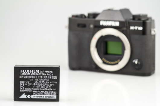 Fujifilm X-T10 - parametry baterii