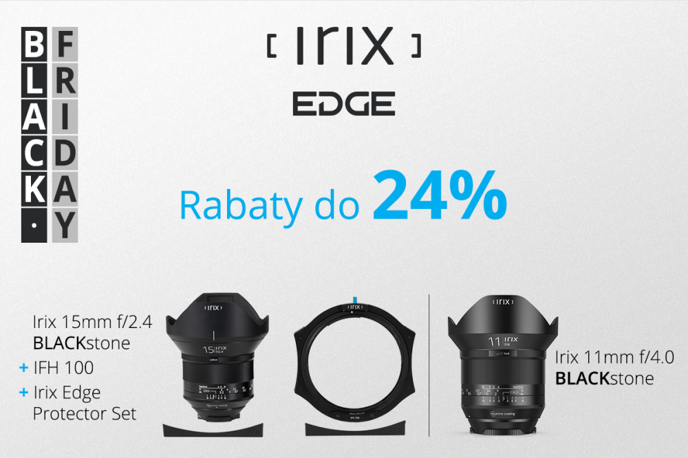 Irix 11 mm f/4.0 Blackstone- rabat 24%