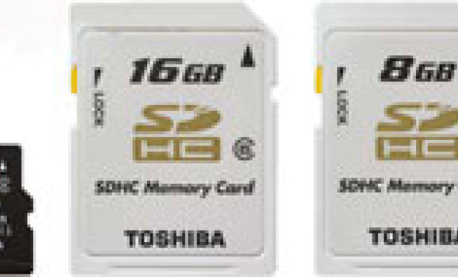 Toshiba - 16GB microSDHC oraz 8 i 16GB SDHC