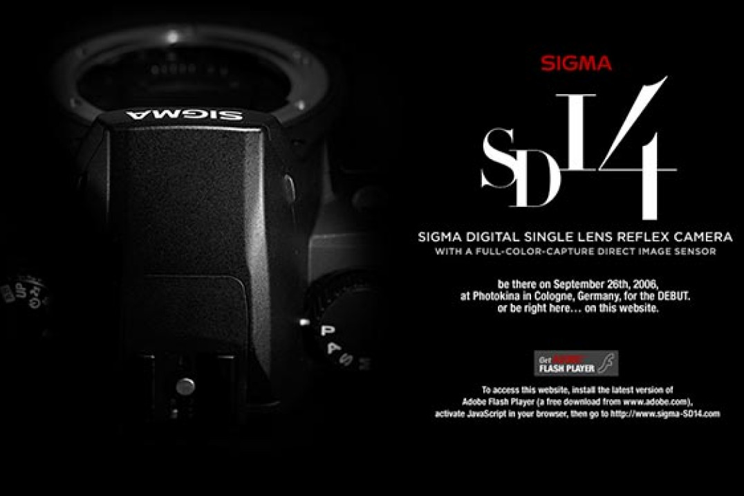 Sigma SD14 - premiera za cztery tygodnie