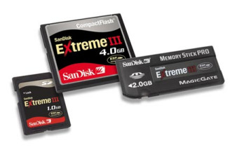 Karty SanDisk Extreme III - szybkie w każdych warunkach