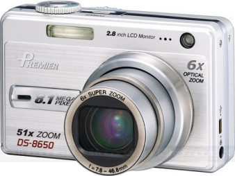 Premier DS-8650 - 6x zoom ze stabilizacją