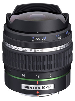 PENTAX DA FISH-EYE 10-17mm F3.5-4.5 ED [IF]