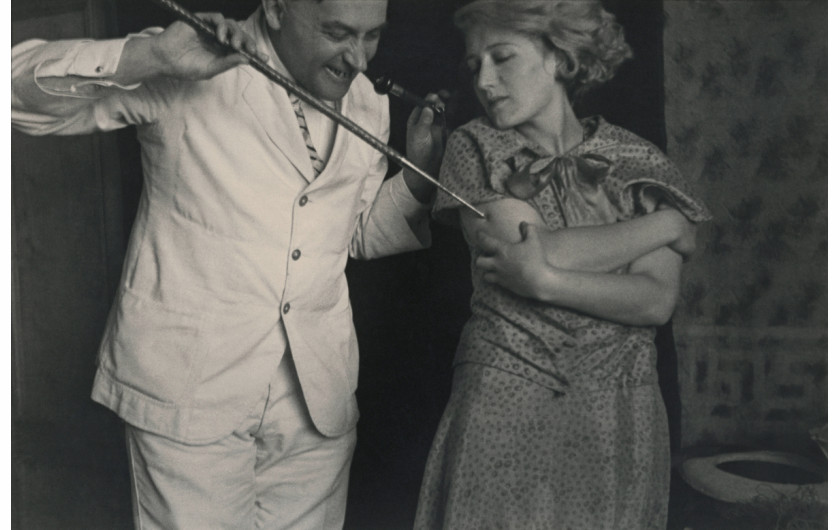 fot. Stanisław Ignacy Witkiewicz (Witkacy), Zastrzyk narkotyczny, 1931
