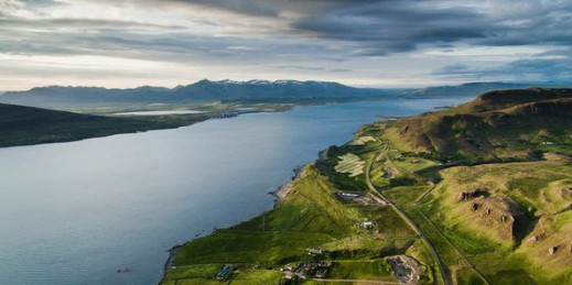 Islandia z lotu ptaka na zdjęciach Jakuba Połomskiego