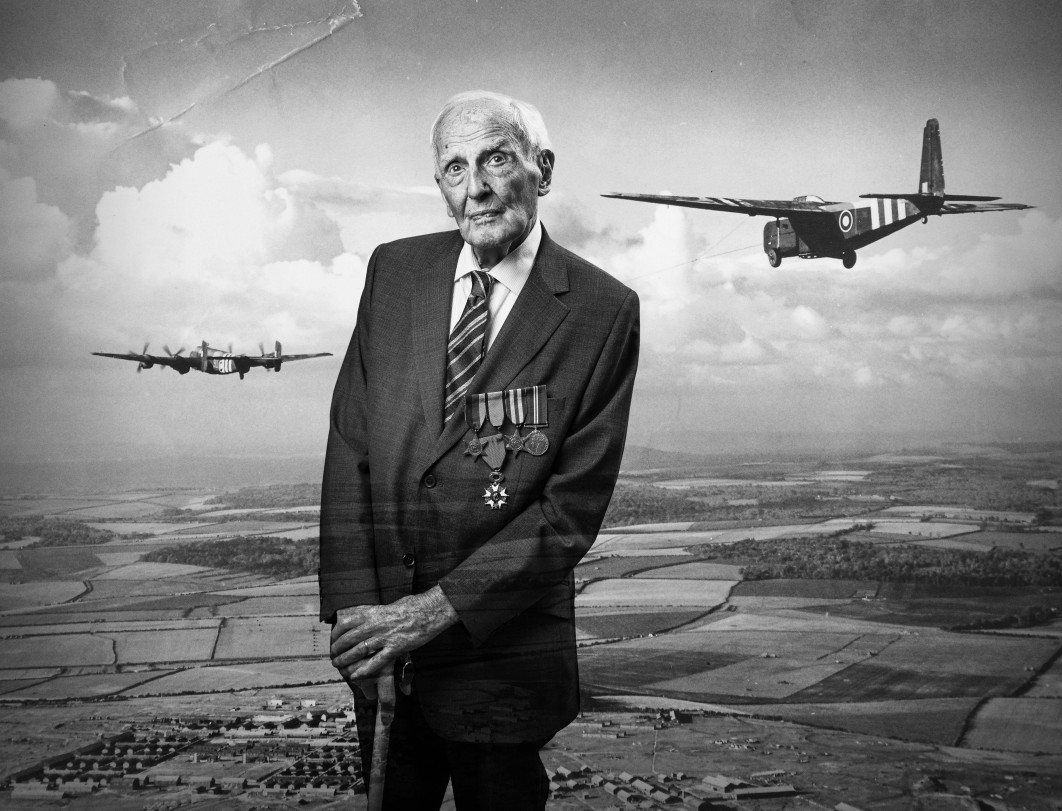 Fot. Richard Cannon, &quot;D-Day Veteran Syd Podd&quot; / Portrait of Britain Vol. 7