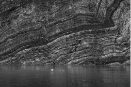 Fot. Piotr Sadurski, z projektu "Swimming Yukon River", wyróżnienie w kategorii profesjonalnej Sport / Sony World Photography Awards 2024