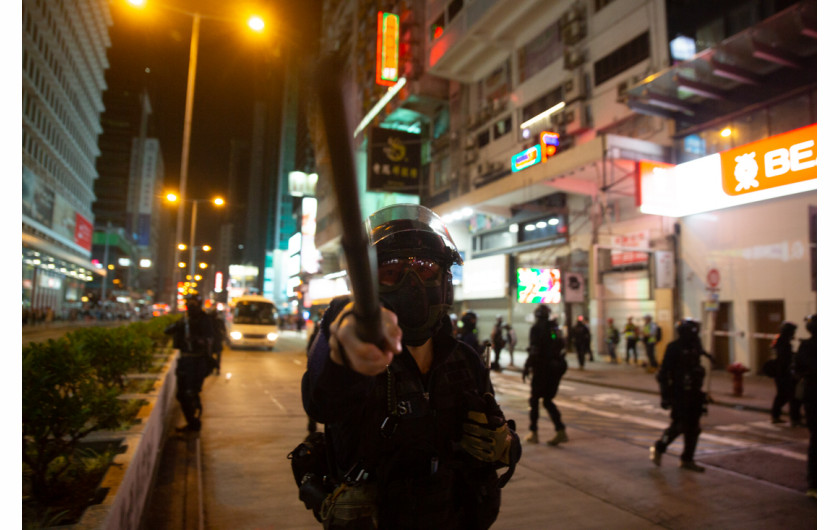 fot. Witold Dobrowolski (1. Miejsce w kat. Editorial: General news / ND Awards 2020Seria dokumentuje zeszłoroczne protesty antyrządowe w Hong Kongu.