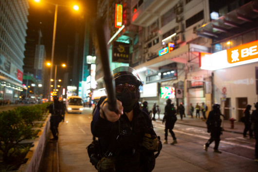 fot. Witold Dobrowolski (1. Miejsce w kat. Editorial: General news / ND Awards 2020Seria dokumentuje zeszłoroczne protesty antyrządowe w Hong Kongu.