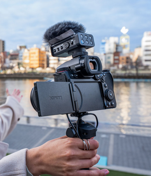 Panasonic DMW-DMS1 - regulacja charakterystyki i zapis 32-bit float. Nowy mikrofon kierunkowy do Lumixów