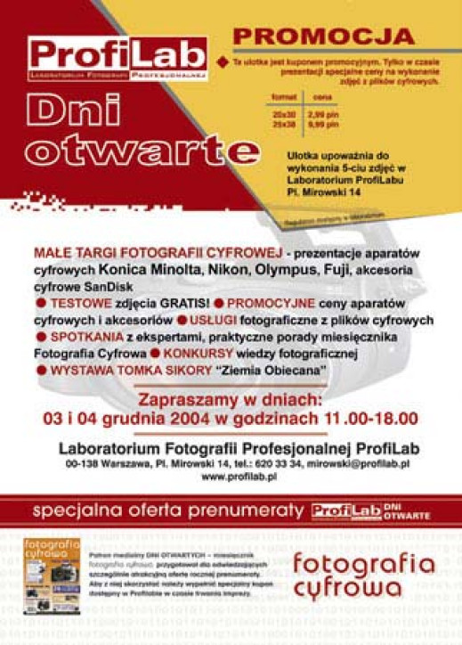 Dziewiąte dni otwarte w ProfiLabie