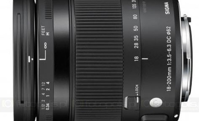 Sigma 18-200 mm f/3,5-6,3 DC Macro OS HSM