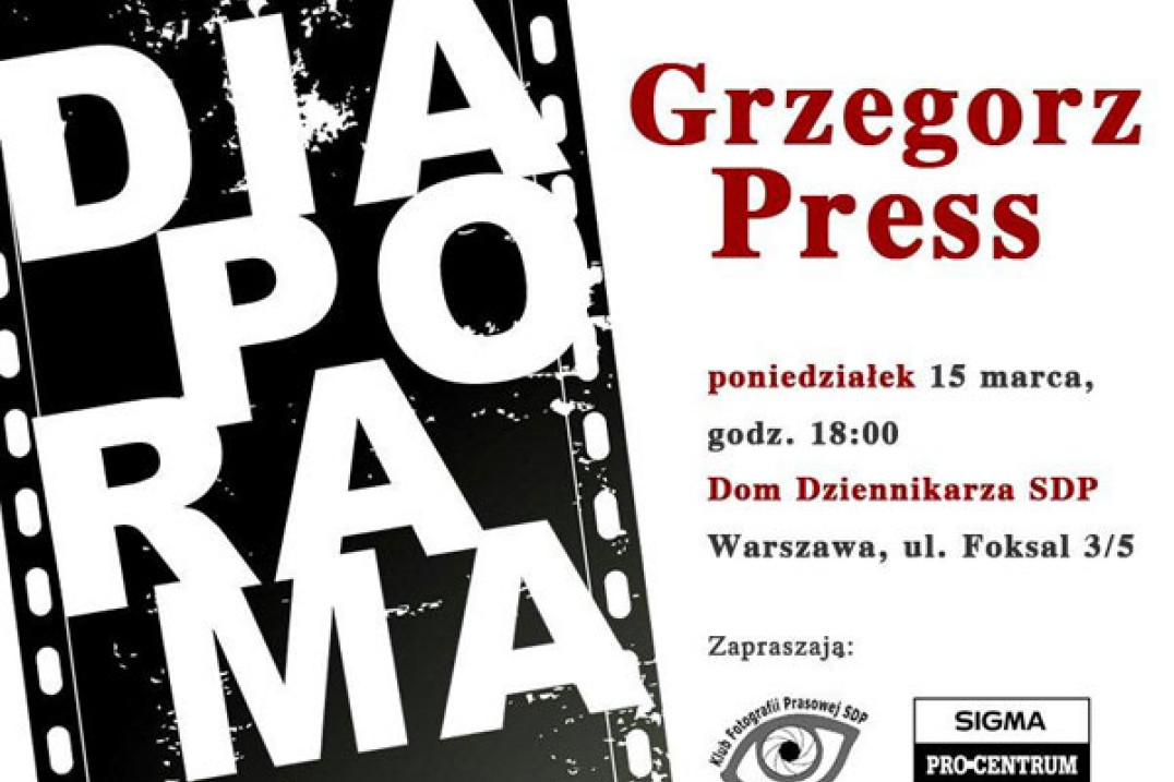 Grzegorz Press gościem Klubu Fotografii Prasowej
