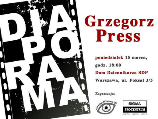 Grzegorz Press gościem Klubu Fotografii Prasowej