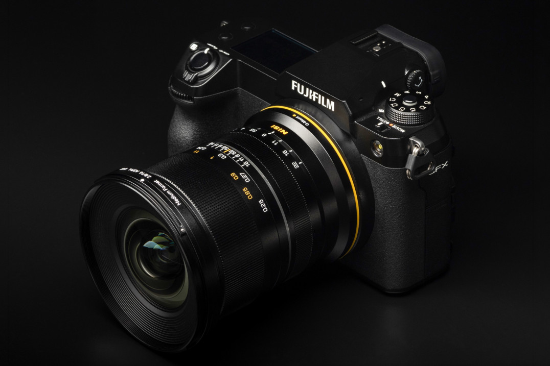 NiSi 16 mm f/2.8 ASPH. - ultraszeroki kąt do aparatów średnioformatowych Fujifilm GFX i Hasselblad XCD