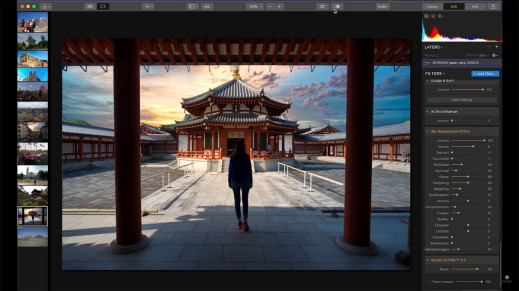 Luminar 4: Zobacz, jak działa w praktyce inteligentny system podmiany nieba na zdjęciach
