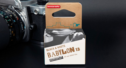 Lomography Babylon Kino B&W ISO 13 - niska czułość i szeroka tonalność. Zapowiada się na kolejny ciekawy materiał
