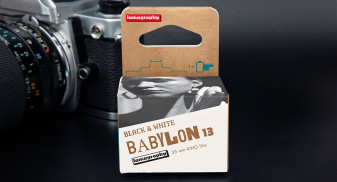 Lomography Babylon Kino B&amp;W ISO 13 - niska czułość i szeroka tonalność. Zapowiada się na kolejny ciekawy materiał